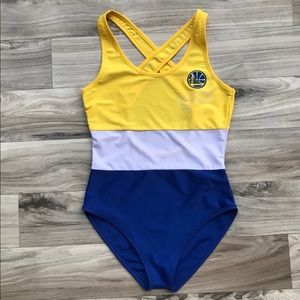 NBA Golden State Warriors Cross Back Bodysuit